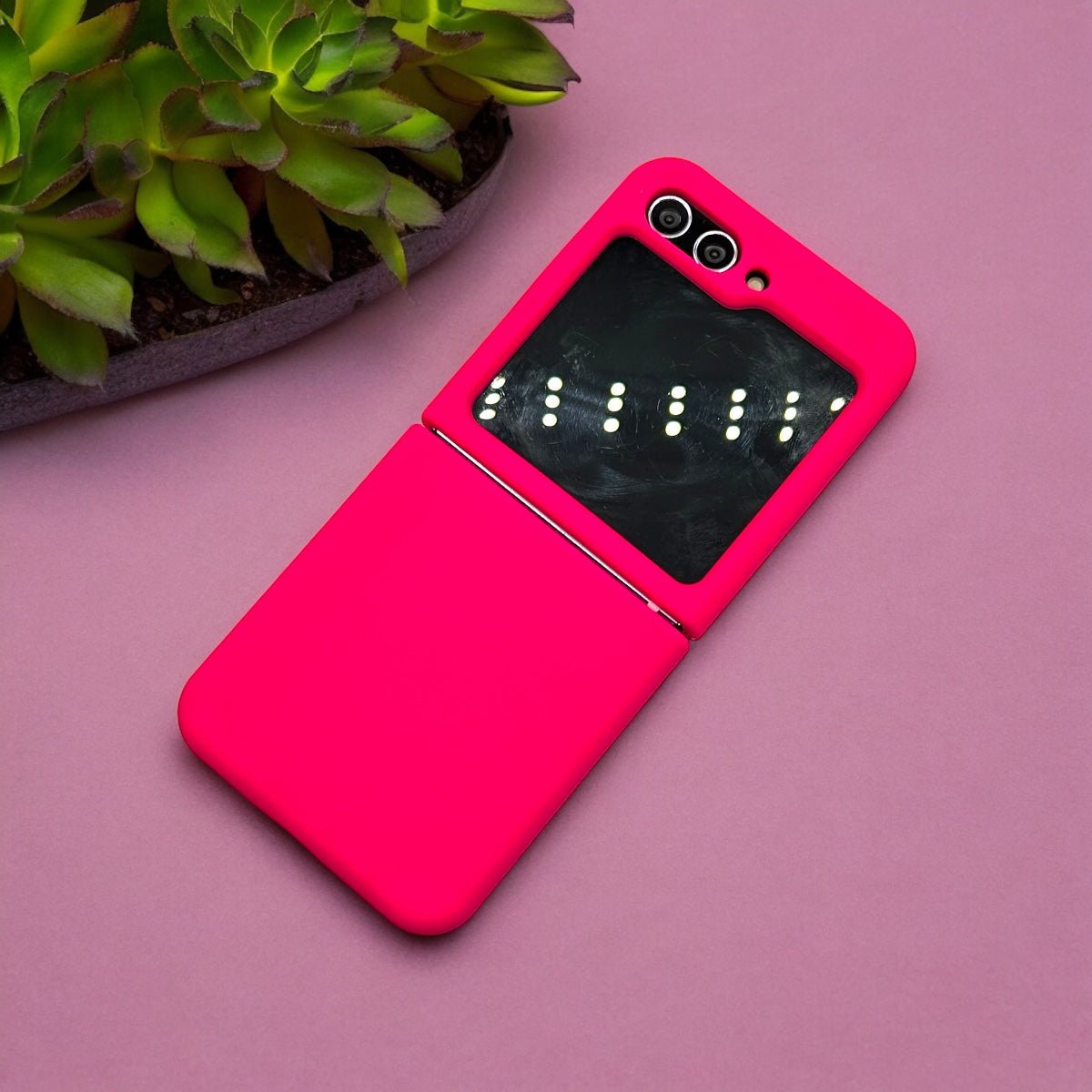 Neon Series Silicone Case for Samsung Galaxy Z Flip 6 | Microfiber Lining | Soft Silk Feel