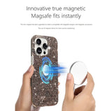 iPhone Luxury Diamond Feel Dust Spark Glitter Magsafe Case