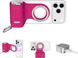 MagSafe Camera Grip for iPhone – Bluetooth Remote Shutter, Camera Handle, Ring Light | All iPhone Models