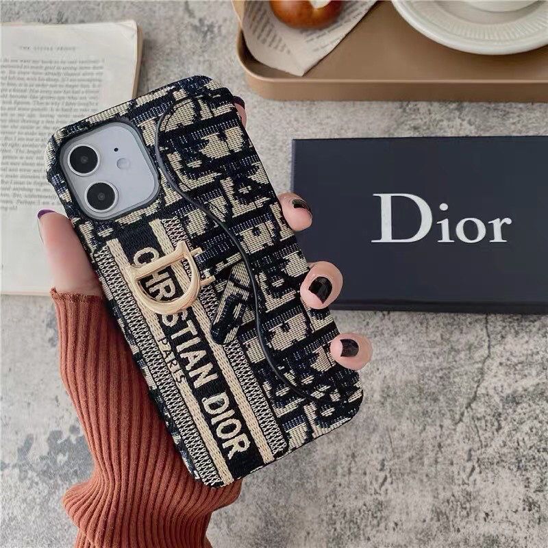 iPhone 15 Series Luxury Brand CD Card Holder Case Cover