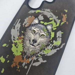Samsung Galaxy S25 Ultra Animal Embroiderey Leather Magsafe Case