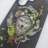 Samsung Galaxy S25 Ultra Animal Embroiderey Leather Magsafe Case