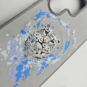 Samsung Galaxy S25 Ultra Animal Embroiderey Leather Magsafe Case