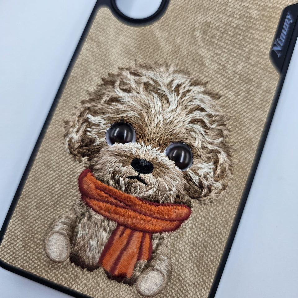 Samsung Galaxy S25 Ultra Animal 3D Embroiderey Leather Magsafe Case