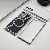 Samsung Galaxy Z Fold 6 Luxury Electroplated Magnetic Magsafe Case