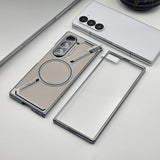 Samsung Galaxy Z Fold 6 Luxury Electroplated Magnetic Magsafe Case