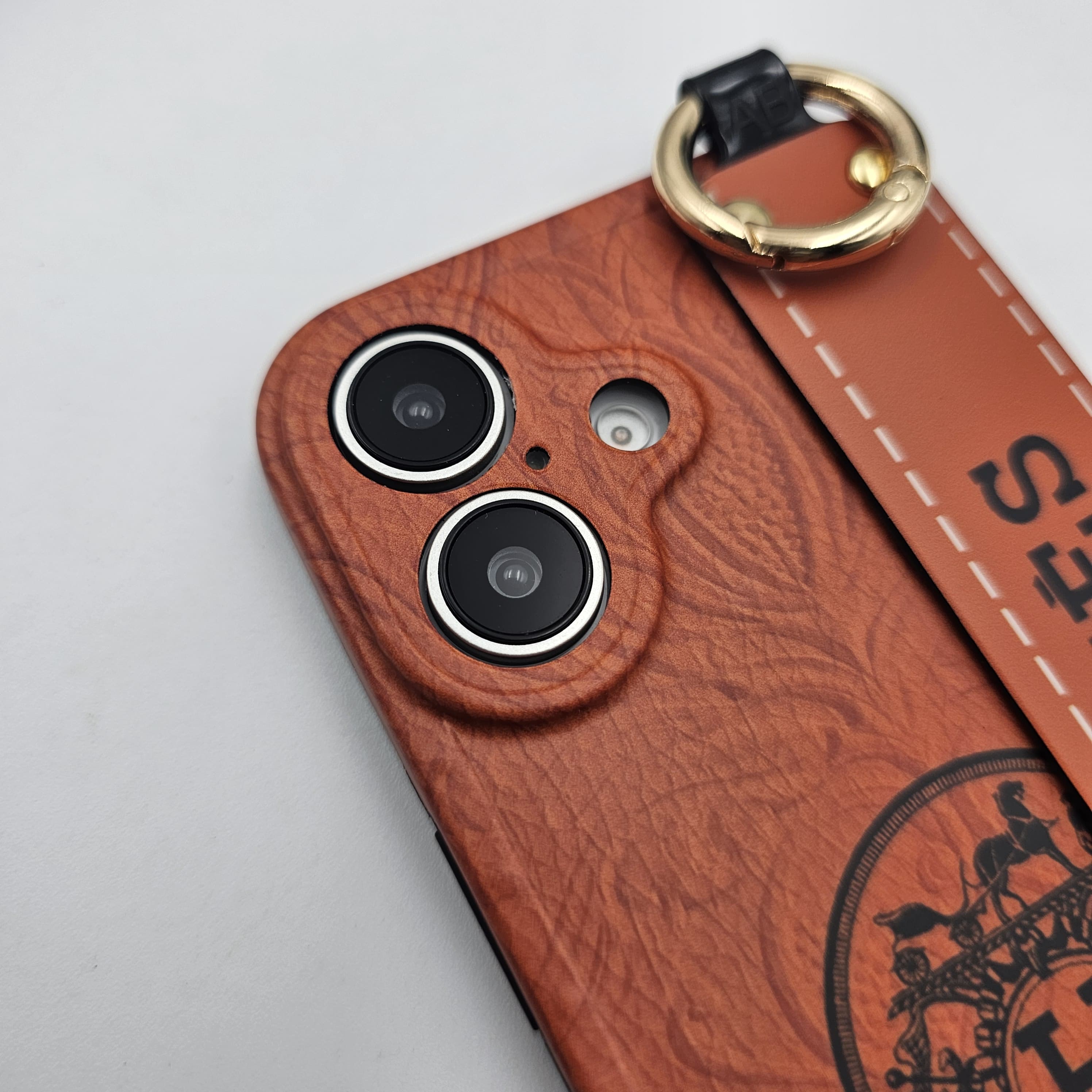 iPhone Luxury Brand HMS Strap Belt Case Cover