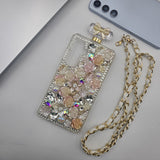 Samsung Galaxy S24 Perfume Bottle Floral Case With Sling