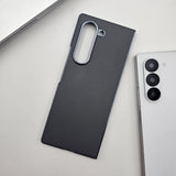 Samsung Galaxy Z Fold 6 Leather Chromeplated Case
