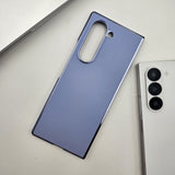 Samsung Galaxy Z Fold 6 Leather Chromeplated Case