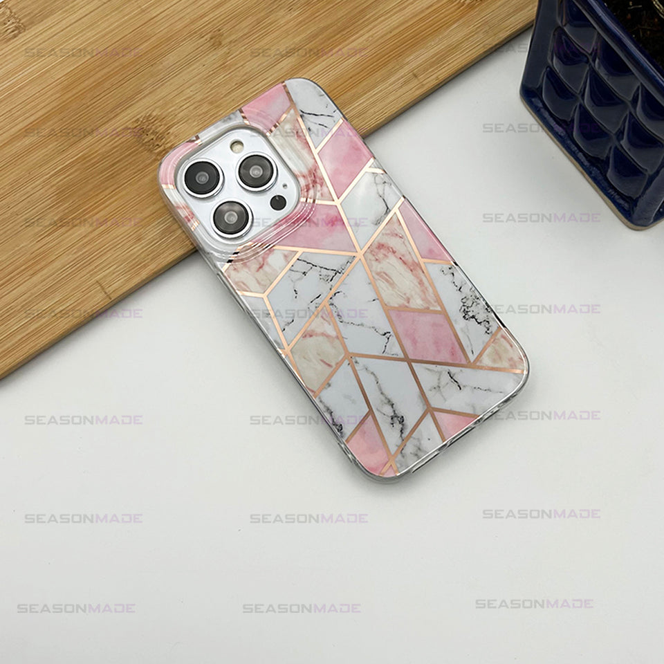 iPhone Series Marble Design Case Cover
