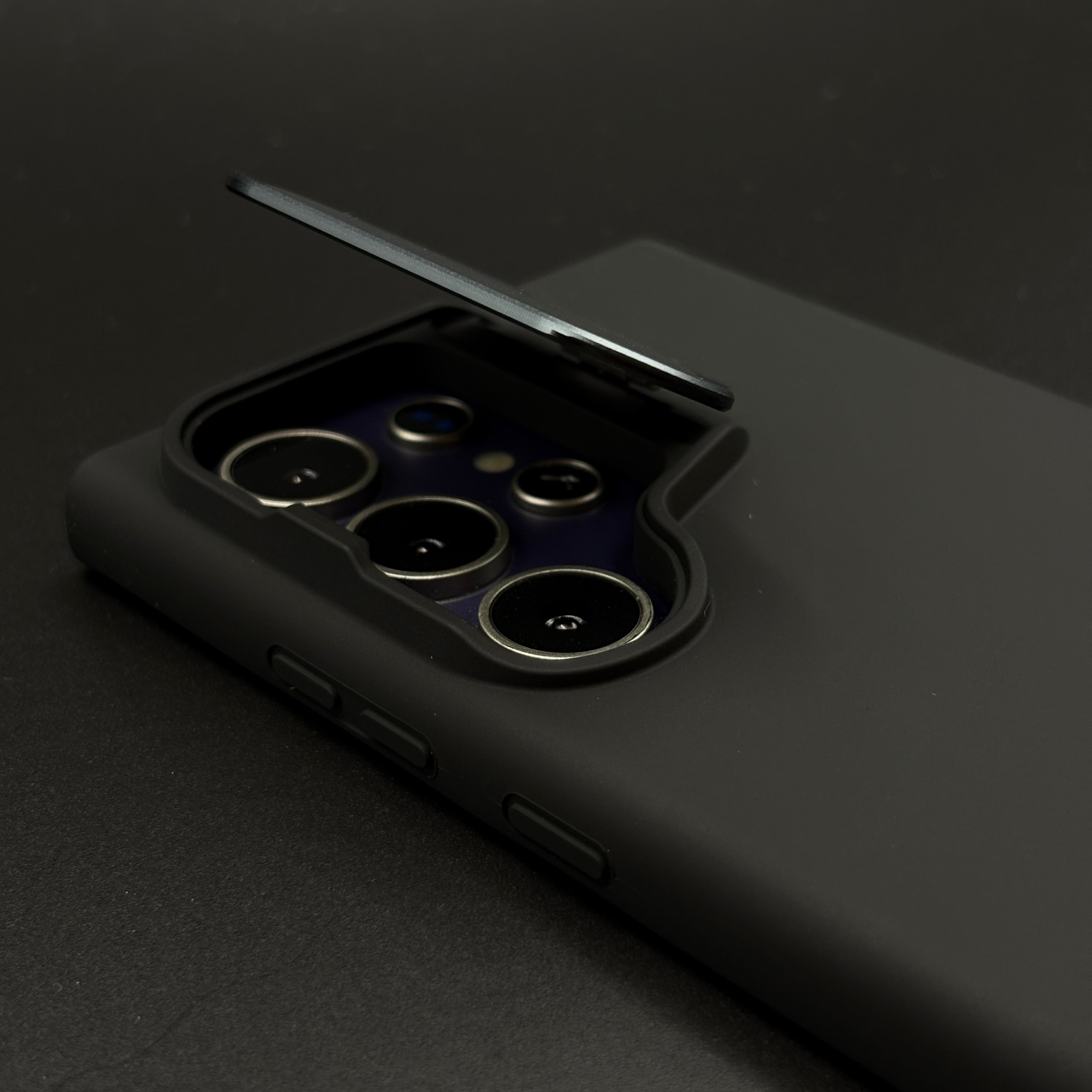 Prop Silicone Case for Samsung Galaxy S24 Ultra | Camera Protection & Kickstand
