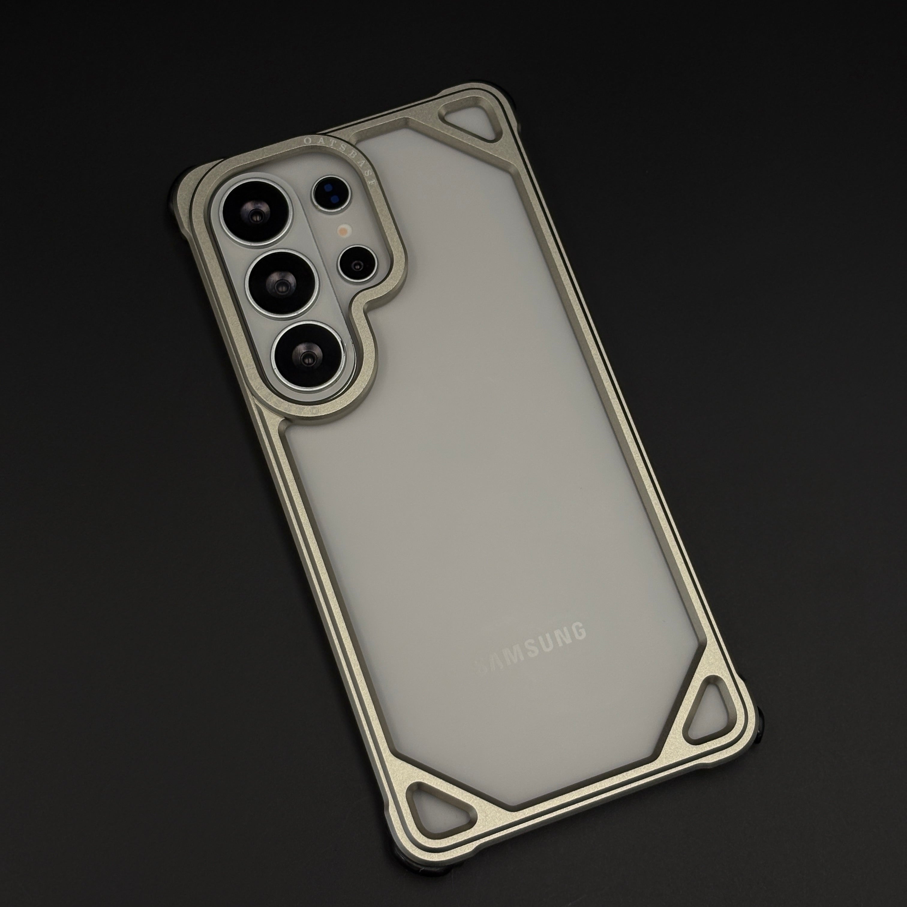 Luxury Metal Frame Shockproof Clear Case Cover for Samsung Galaxy S26 Ultra | Rugged Drop Protection