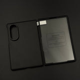 Leather Full-Cover Case with Built-In Screen Protector for Samsung Galaxy Z Fold 8