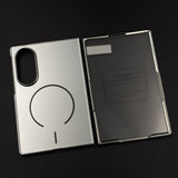 Sleek Matte MagSafe Protective Case for Samsung Galaxy Z Fold 8 with Integrated Front Screen Guard