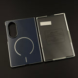 Sleek Matte MagSafe Protective Case for Samsung Galaxy Z Fold 8 with Integrated Front Screen Guard