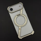 Z Bracket 360 Rotating MagSafe Phone Case Cover for iPhone 17 Air | Metal Frameless Edition