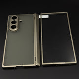 Smoky Matte Non-Yellowing Case with Front Screen Protector for Samsung Galaxy Z Fold 7