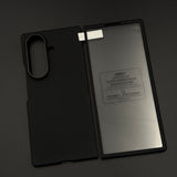 Silk-Touch Silicone Protective Case for Samsung Galaxy Z Fold 8 Ultra with Microfiber Lining & Front Screen Guard