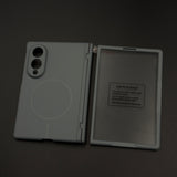 Hard Shell Matte MagSafe Hinge Protection Case for Samsung Galaxy Z Fold 8 with Built-In Screen Protector