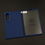 Silk-Touch Silicone Protective Case for Samsung Galaxy Z Fold 8 with Microfiber Lining & Front Screen Guard