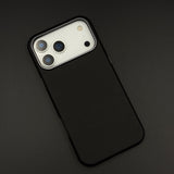 Minimalist Leather Phone Case Cover for iPhone 17 Series | Invisible MagSafe Compatible
