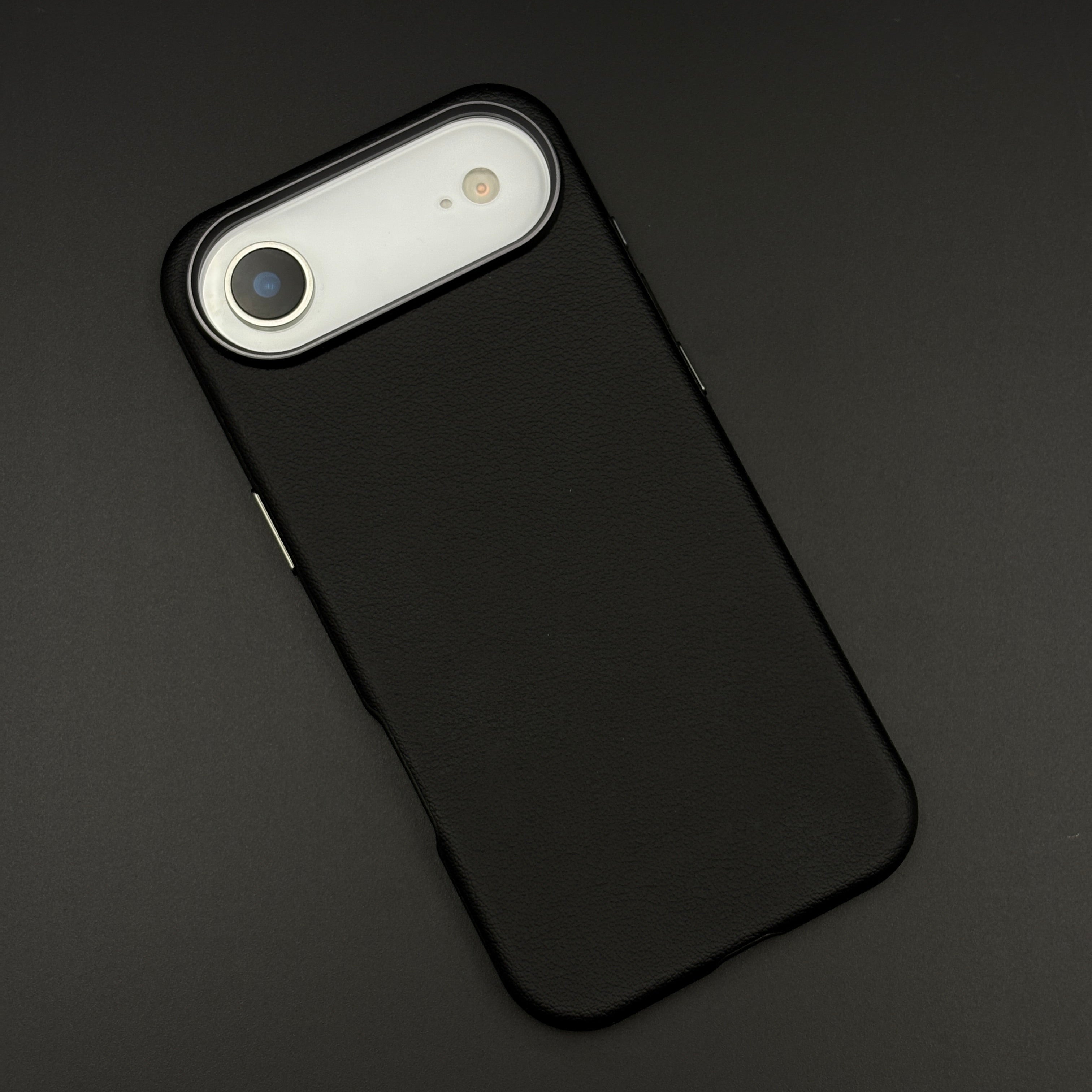 Minimalist Leather Phone Case Cover for iPhone 17 Air | Invisible MagSafe Compatible