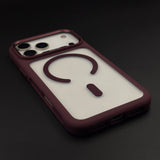 Crystal Clear MagSafe Case with Soft Silicone Bumper for iPhone 17 Series