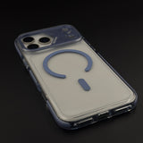 Clear MagSafe Case with Raised Metal Camera Bezel for iPhone 17 Series
