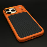 Stealth Armor Hidden MagSafe Carbon Mobile Case Cover for iPhone 17 Series