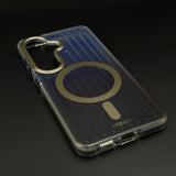 Ribbed Smoky Clear MagSafe Mobile Case Cover for Samsung Galaxy S26