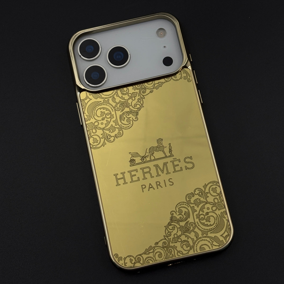 Handcrafted 24K Gold Plated Case for iPhone 18 Pro | Luxury Limited Edition Cover