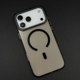 Non Yellowing Clear MagSafe Phone Case Cover Metal Camera Bump for iPhone 17 Series | Scratch-Resistant Hybrid