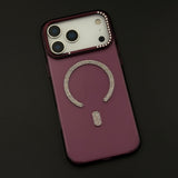 Rhinestone MagSafe Ring Case for iPhone 17 Series | Crystal Bling Wireless Charging Cover