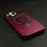Tech-Inspired Futuristic Armor MagSafe Case Cover for iPhone 18 Pro