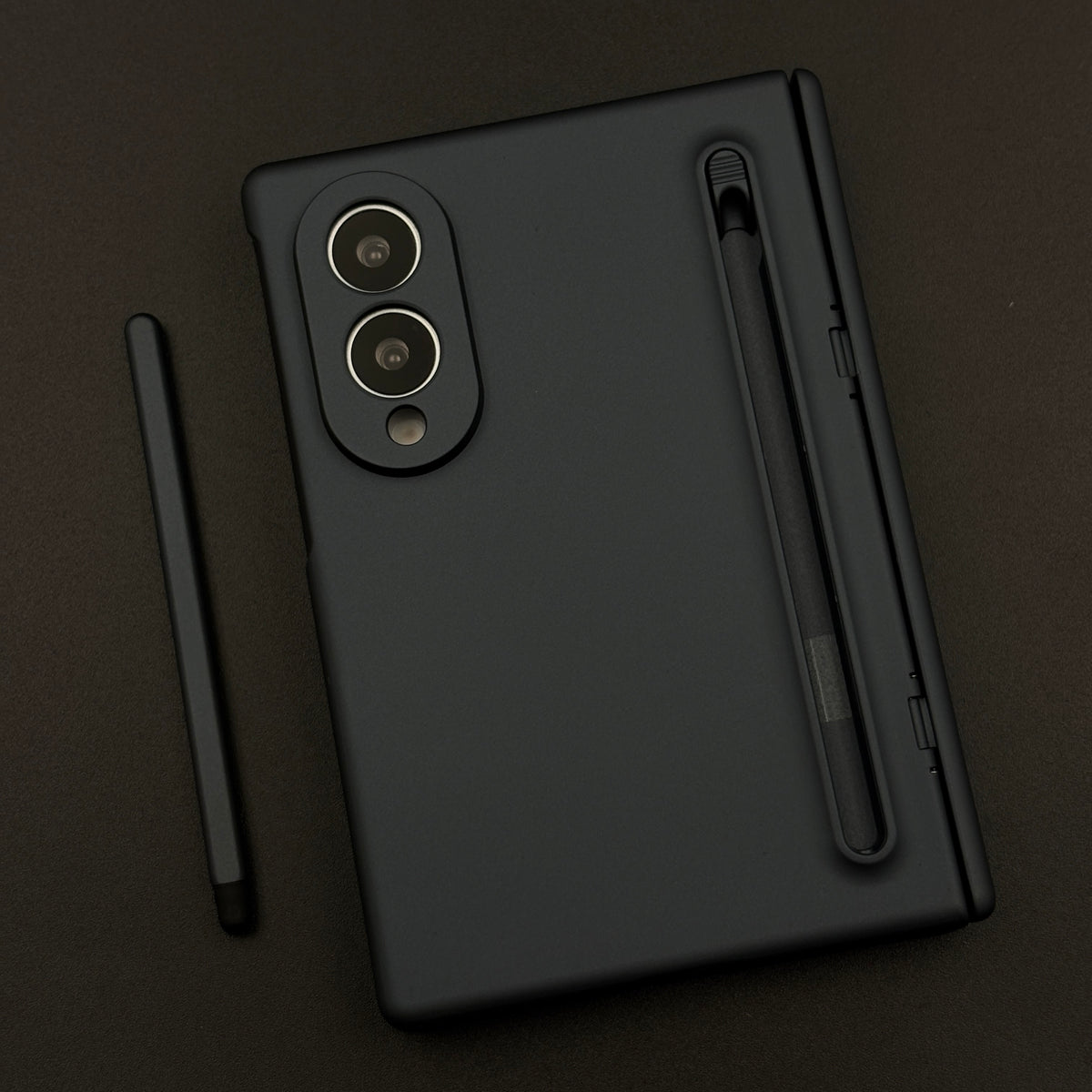 Slim Pen Case for Samsung Galaxy Z Fold 8 | Soft Matte Finish | Hinge Protection Stand