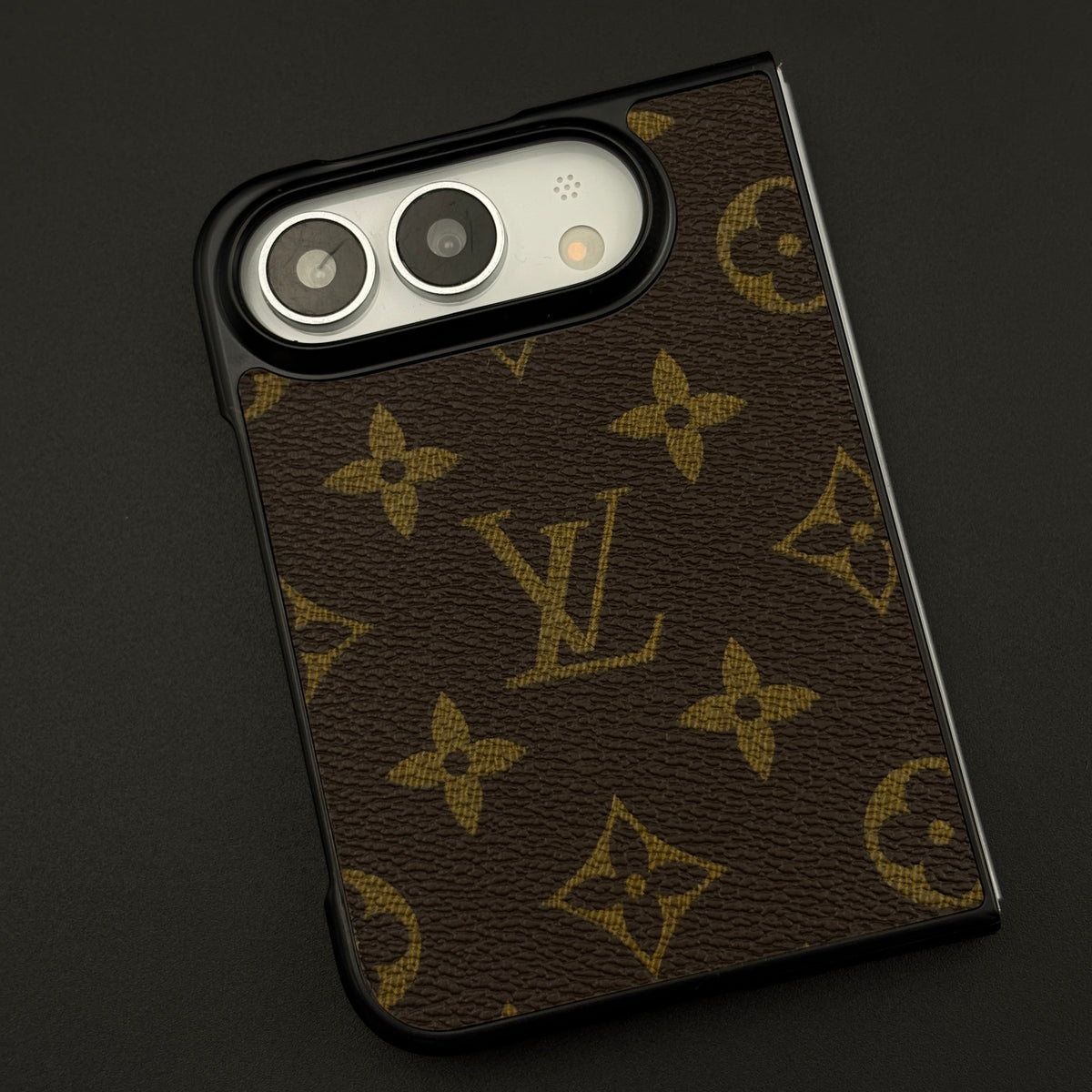 Luxury Fashion Brand PU Leather Case for Apple iPhone Duo | Designer Heritage Cover