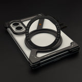 Z Shape Aluminium Metal Rotating Kickstand Case for Samsung Galaxy Z Fold 8