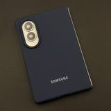 Silicone Case with Silk Feel for Samsung Galaxy Z Fold 8 | Velvet Inner Lining