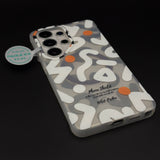 Art Wave Smoky Graffiti Snap‑On Magnetic Mobile Case Cover for Galaxy S26 Ultra
