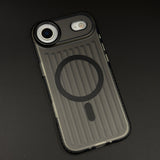 Ridge MagSafe Designer Mobile Case Cover for iPhone 17 Air | Modern Minimalist Groove Series with Camera Protection