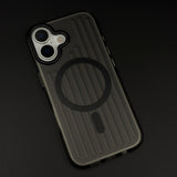 Ridge MagSafe Designer Mobile Case Cover for iPhone 17 | Modern Minimalist Groove Series with Camera Protection