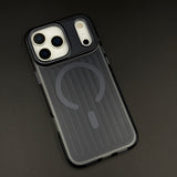 Ridge MagSafe Designer Mobile Case Cover for iPhone 17 Series | Modern Minimalist Groove Series with Camera Protection