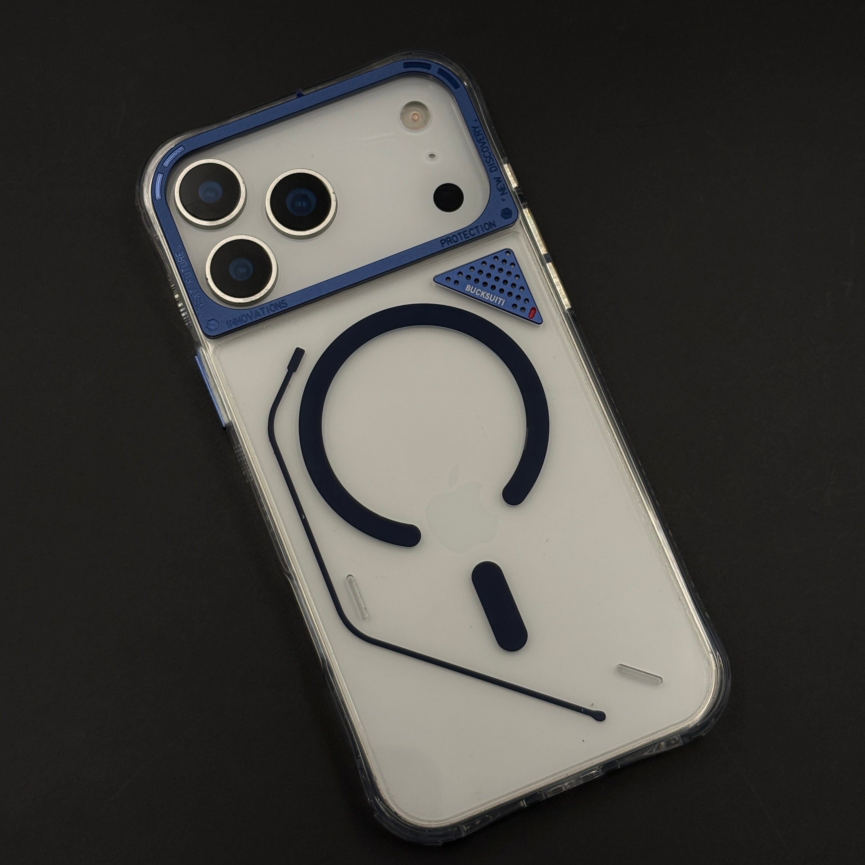 Non Yellow Clear Magnetic Magsafe Case for iPhone 17 Series