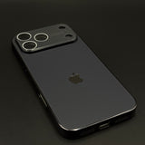 Luxury Backplane Glass Chromatic Lens Shield Case for iPhone 17 Series