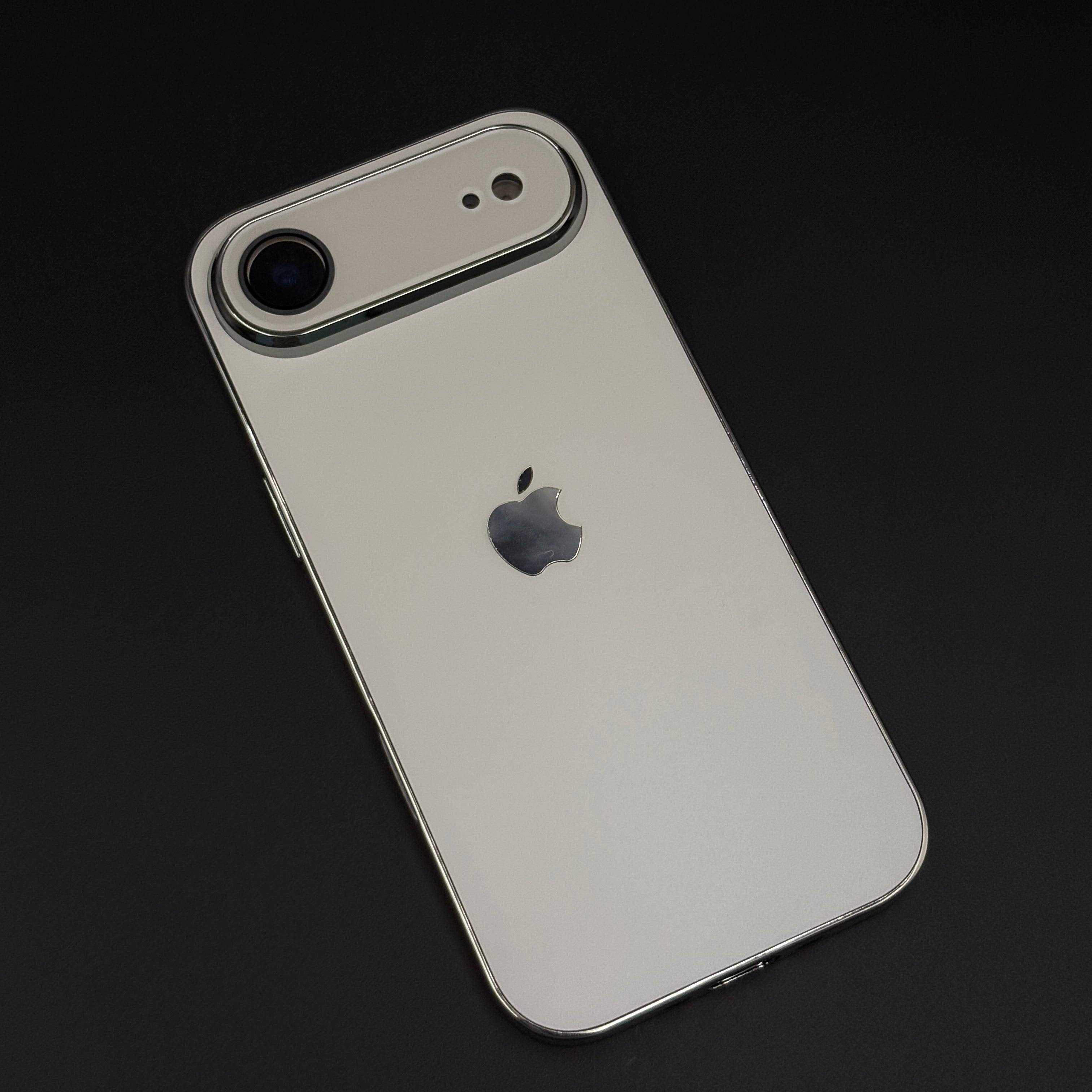 Luxury Backplane Glass Chromatic Lens Shield Case for iPhone 17 Air