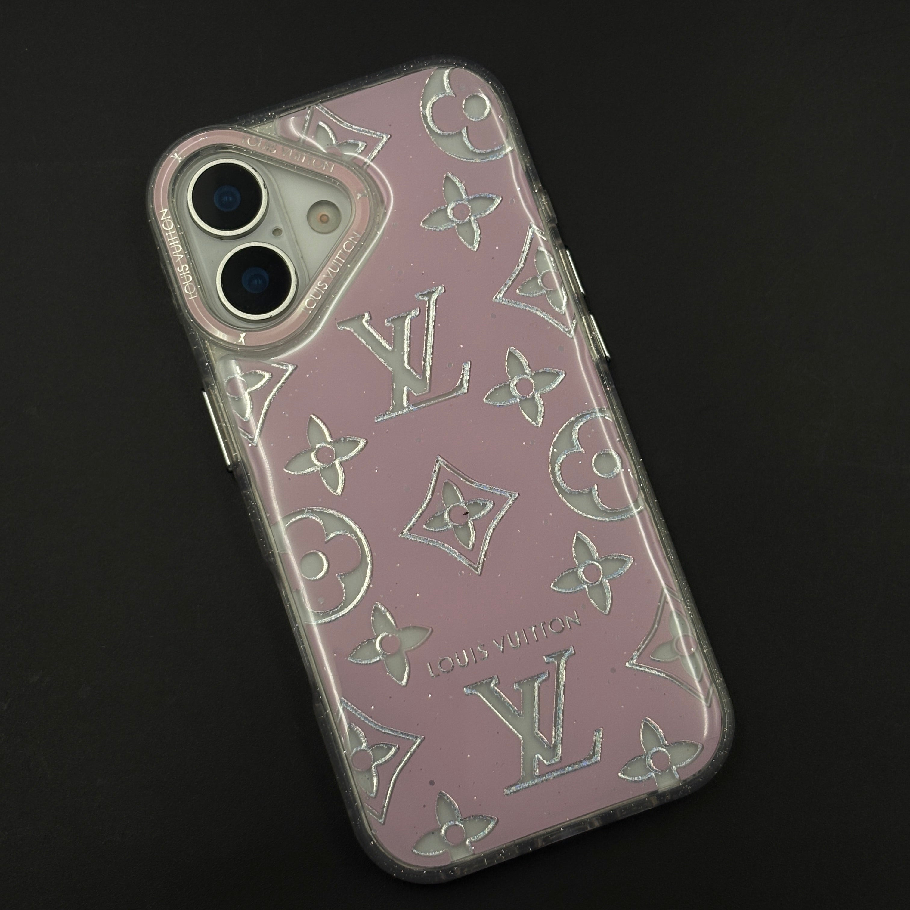 Luxury Fashion Brand Pink Statement Case for iPhone 17