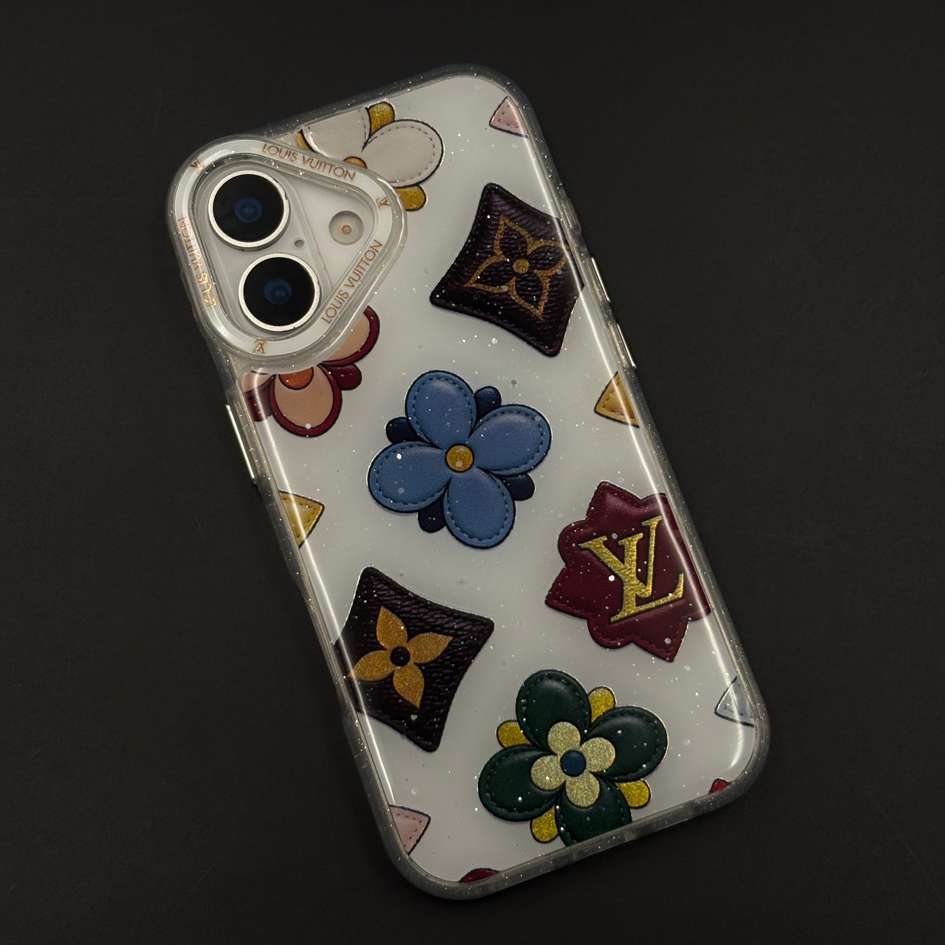 Luxury Botanical Fashion Brand Case for iPhone 17