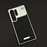 AeroFlex Aluminium Leather Case with Magsafe for Samsung Galaxy S25 Ultra | Premium Metallic Frame | Hybrid Back Cover