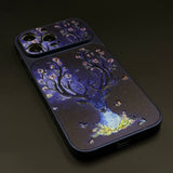 Luxury Deer Embroidery Mobile Case Cover for iPhone